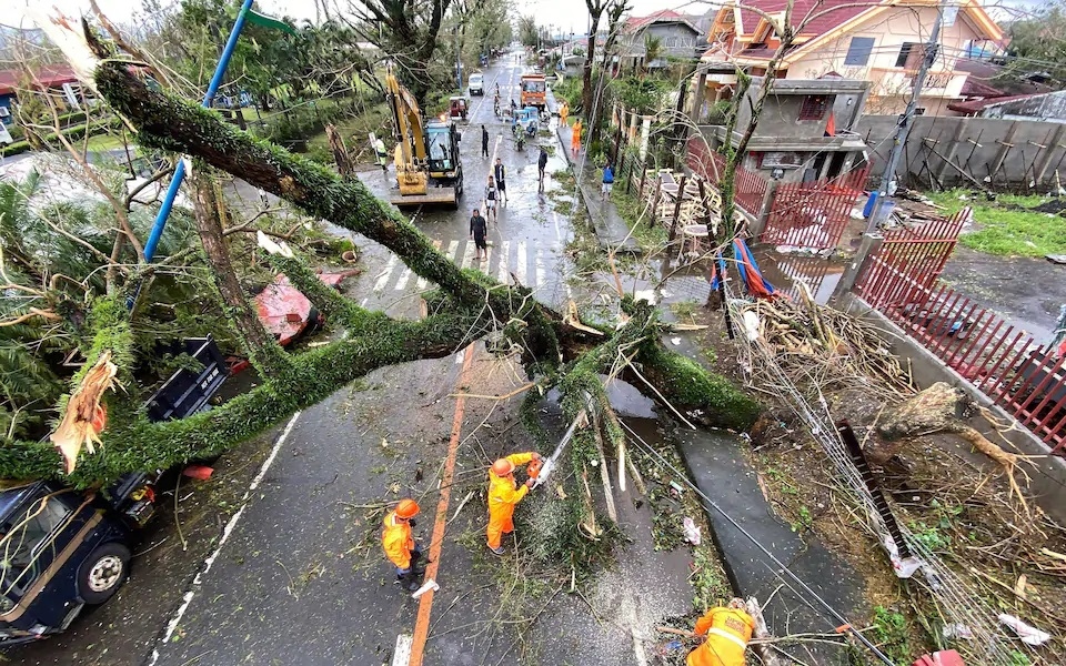 Siêu bão RAI ở Philippines “vượt mọi dự đoán” do ảnh hưởng của biến đổi khí hậu